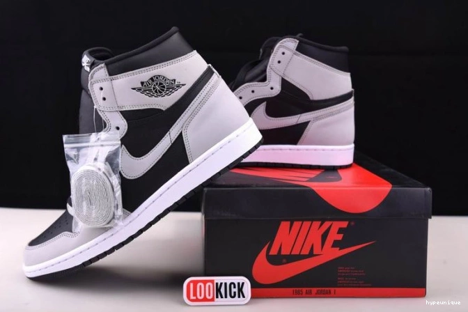HYPE Air 1 Smoke White Black Light Grey Jordan Retro High 555088-035 0716